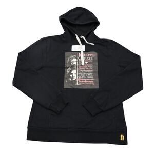 Game of Thrones Hoodie Womens L Black Campus Sutra Long Sleeve Graphic Print